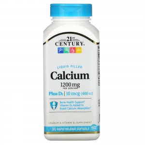 Calcium 1200+D3 (90капс)